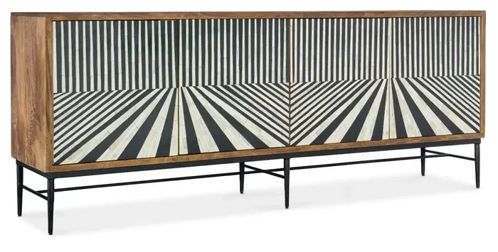 Hooker Furniture – Commerce & Market Linear Perspective Credenza – 7228-85080-85
