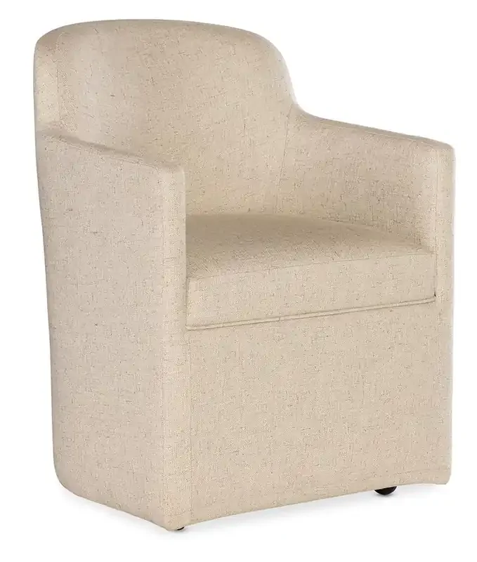 Hooker Furniture – Commerce and Market Izabela Upholstered Arm Chair in Beige – 7228-75010-05