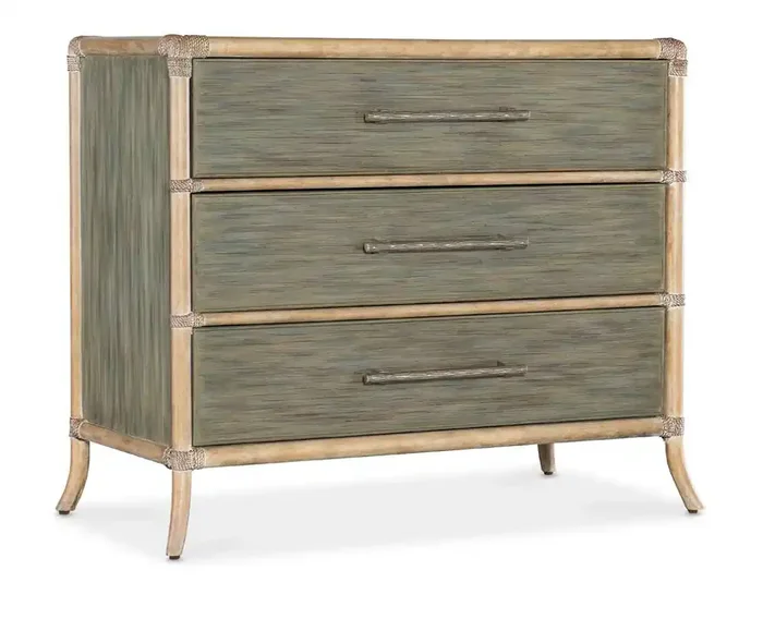 Hooker Furniture – Retreat Pole Rattan Chest – 6950-90017-35