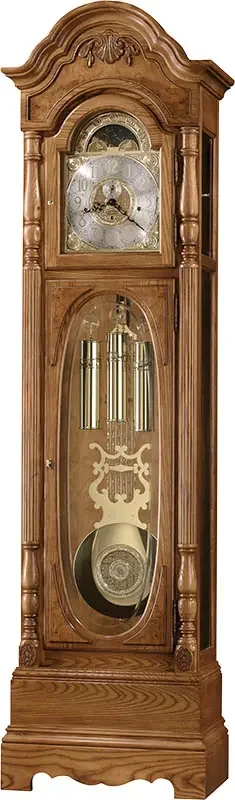 Howard Miller – Schultz Golden Oak Floor Clock – 611044