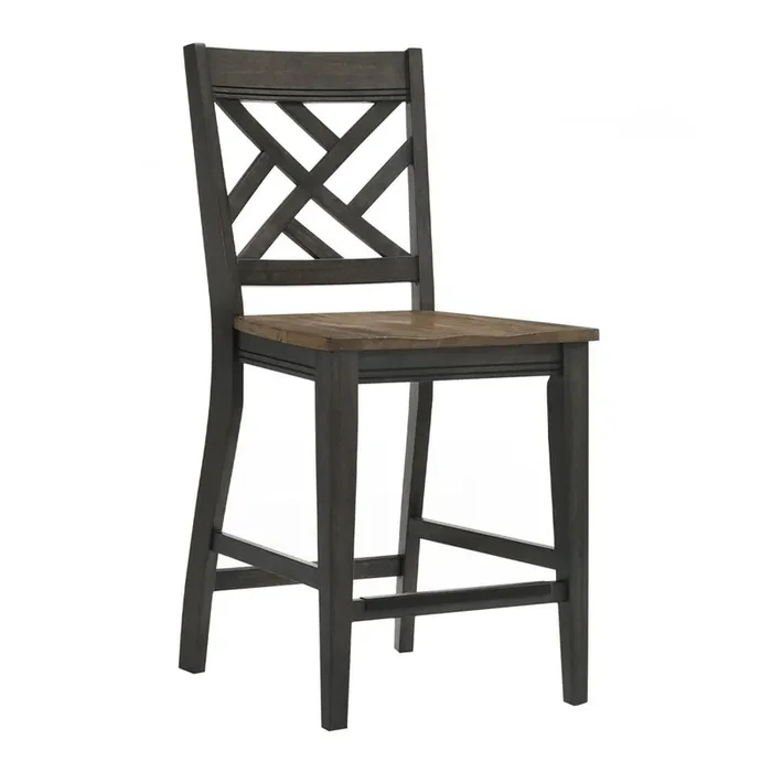 Intercon Furniture – Harper BarStool, Lattice Back (Set of 2) – HP-BS-385W-BBP-K24