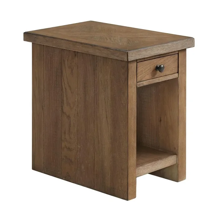 Intercon Furniture – Landmark 16 x 24 Chairside Table -LM-TA-1624-WOA-C
