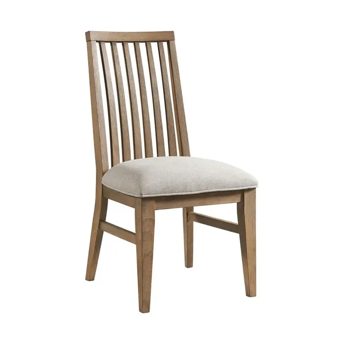 Intercon Furniture – Landmark S/C, Slat Chair (Set of 2) – LM-CH-1189C-WOA-RTA