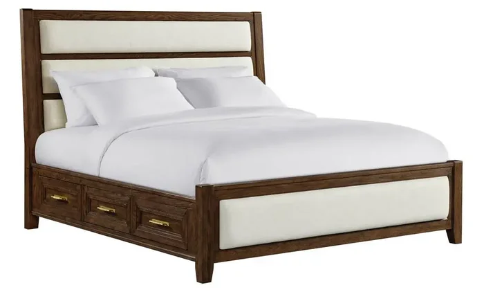 Intercon Furniture – Marlow Completed King Storage Bed in Sable Finish