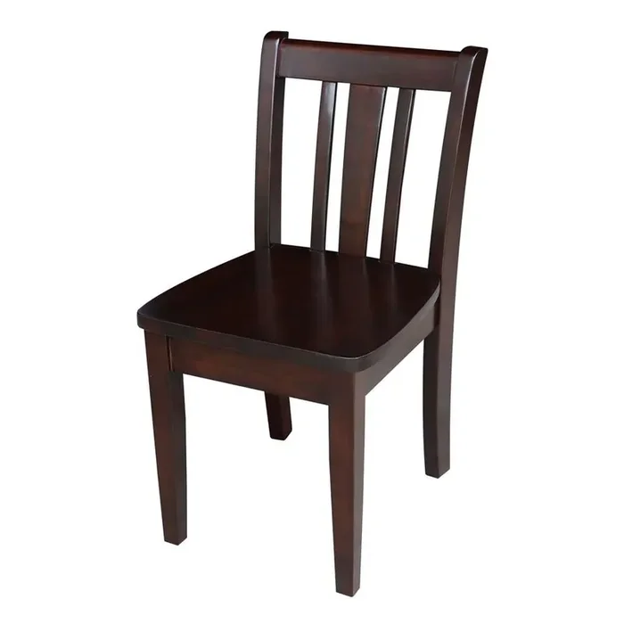 International Concepts – San Remo Juvenile Chair in Rich Mocha Finish (Set of 2) – CC15-105P