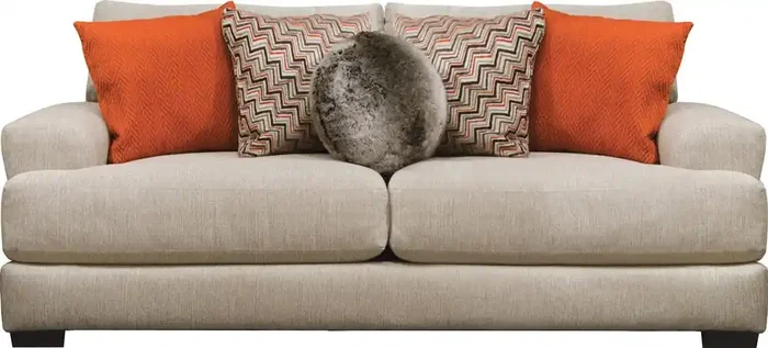Jackson Furniture – Ava Cashew/Lava Sofa – 4498-03/1796-36/2870-24