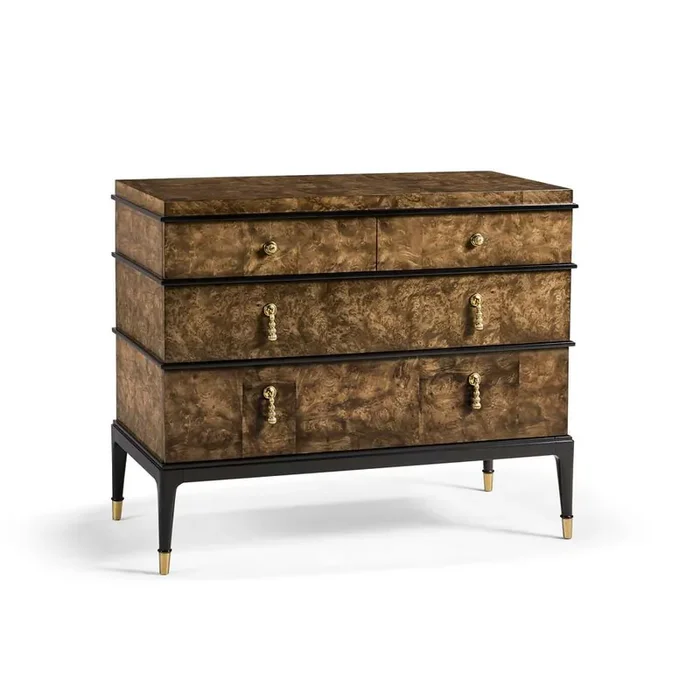 Jonathan Charles Fine Furniture – JC Modern – Jacques Bachelors Chest, Brown – 007-1-930-DBB