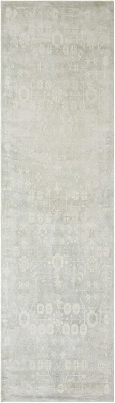 Kathy Ireland Home – Desert Skies DSK02 Silver 23in x 8 Hallway Rug – DSK02-99446361738_CLOSEOUT