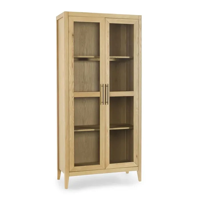 Kosas Home – Beechgrove Curio Cabinet in Natural Brown – 52004056