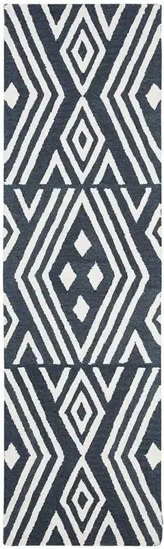 Lauren Ralph Lauren – Imani Geometric Rug – 2-3in X 8 – Slate