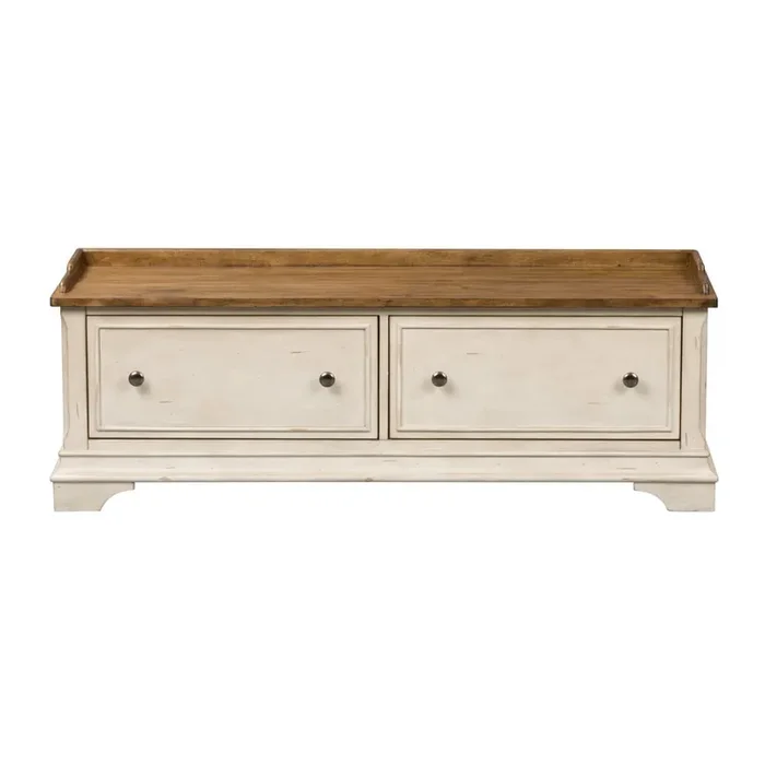 Liberty Furniture – Morgan Creek Storage Hall Bench – 498-OT47