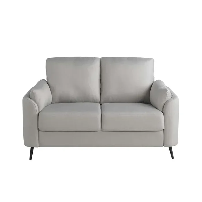 Lifestyle Solutions – Studio Living Bedford Loveseat, Smoke – 132A022LTG