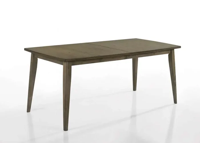 Lilola Home Bistro Vintage Walnut 72in Wide Contemporary Rectangle Dining Table – 30002