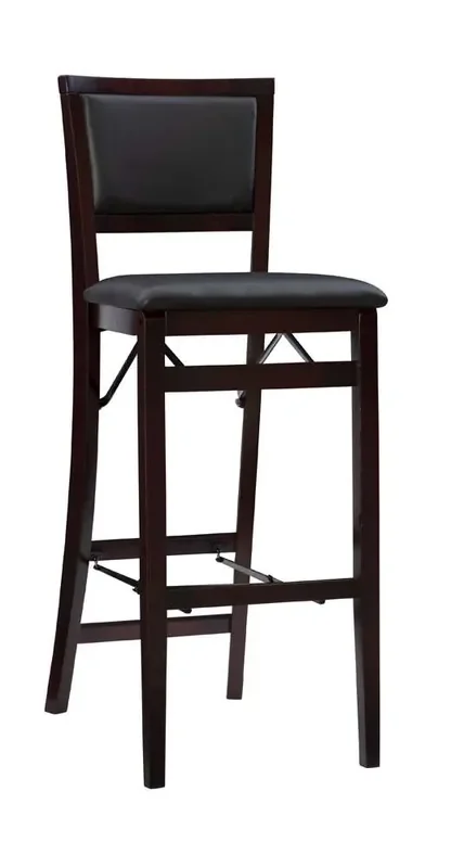 Linon Home Decor – Triena 30 In Pad Back Folding Bar Stool – 01832ESP-01-AS-U