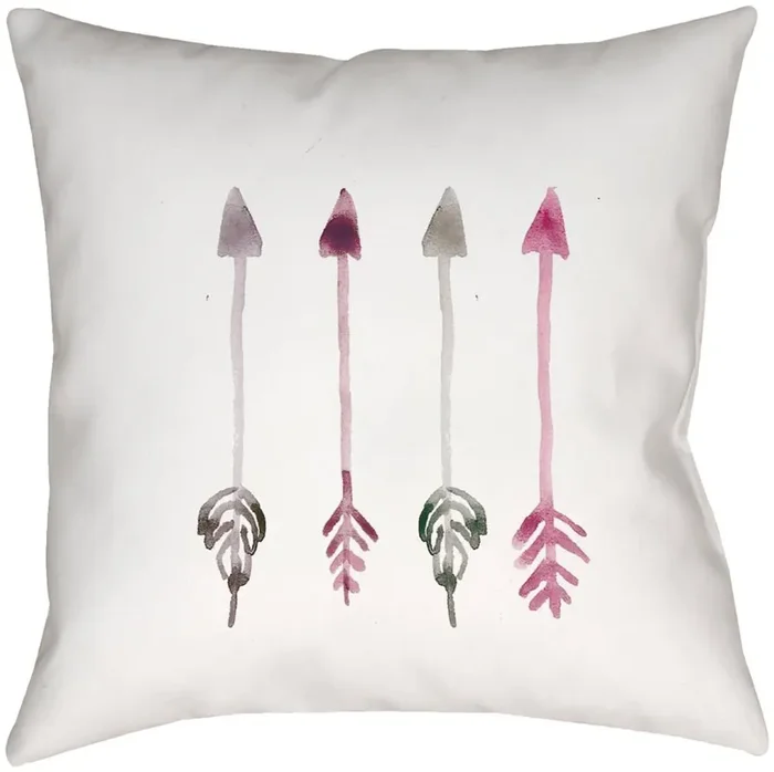 Livabliss – Arrows 18″Lx18″W Accent Pillow – ARW003-1818