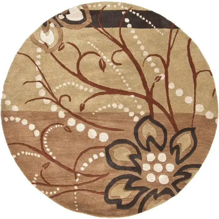 Livabliss – Athena 99inx99in Handmade Rug – ATH5006-99RD_CLOSEOUT