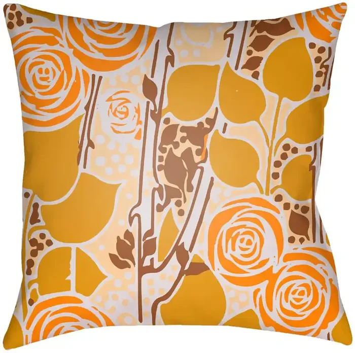 Livabliss – Chinoiserie Floral 22″Lx22″W Accent Pillow – CF024-2222