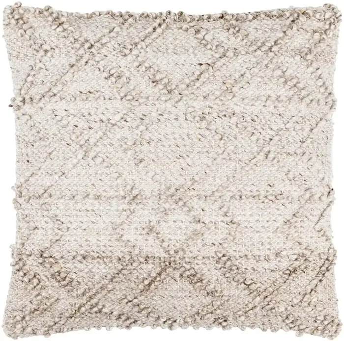 Livabliss – Chrisley 22inLx22inW Accent Pillow – With Down Insert – CIY001-2222D