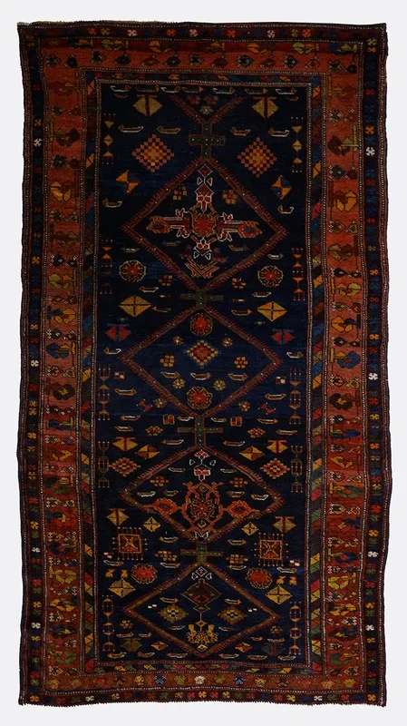 Vintage Persian Lori Rug – 4’10” x 8’9″