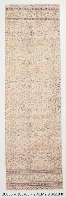 Vintage Runner Rug 2’9″ x 9’3″ ft